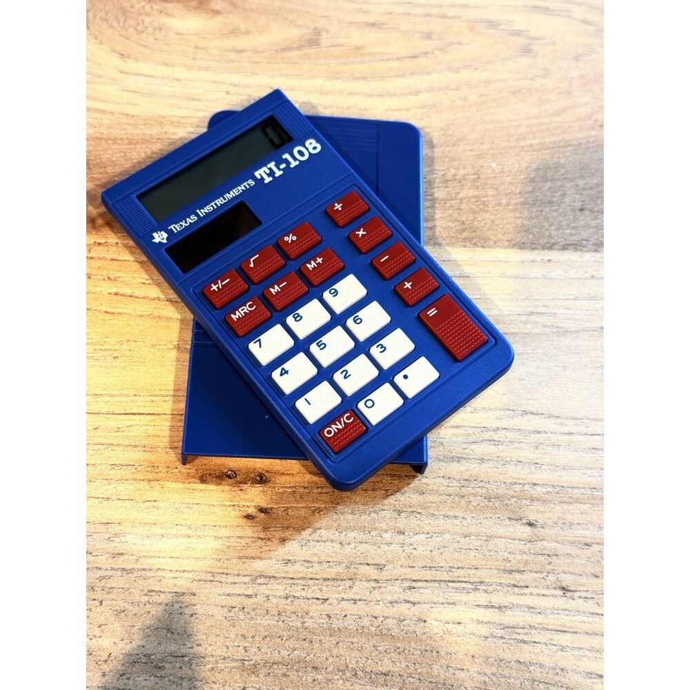 Texas Instruments TI-108 Basic School Calculators
